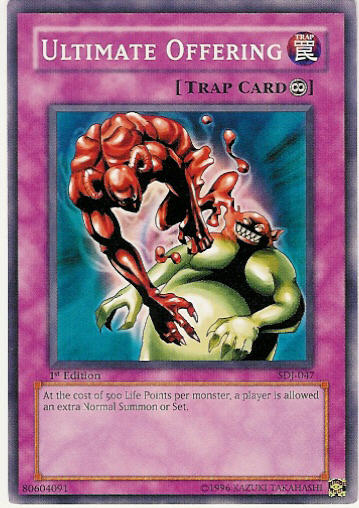 Otaku Gallery  / Anime e Manga / Yu-Gi-Oh / Carte / Deck Joey Ingl / Ultimate_offering.jpg